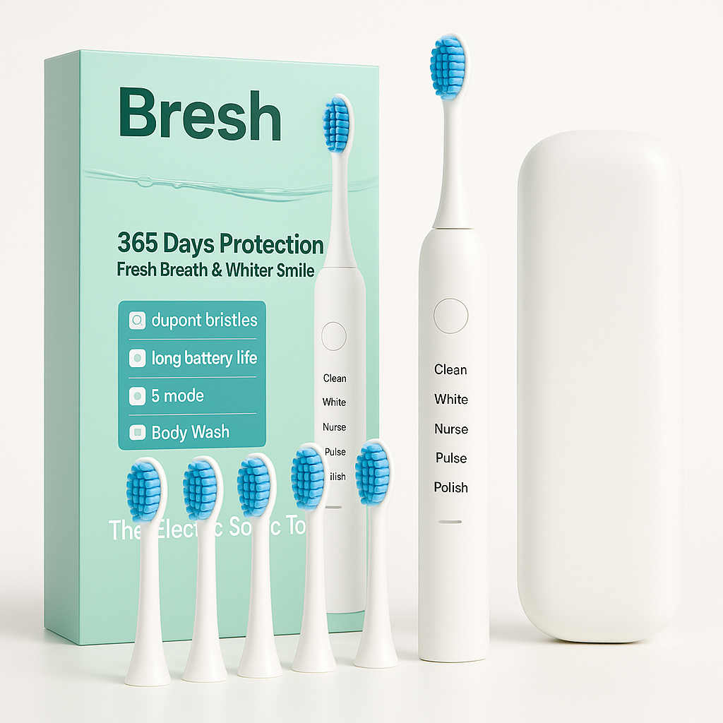 Sonic Toothbrush for All-Day Fresh Breath