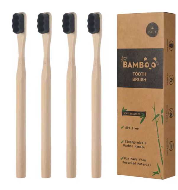 Nano Bamboo Toothbrush - ''The biodegradable toothbrush for sensitive teeth''