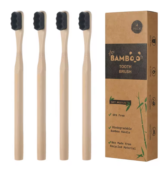 Nano Bamboo Toothbrush - ''The biodegradable toothbrush for sensitive teeth''